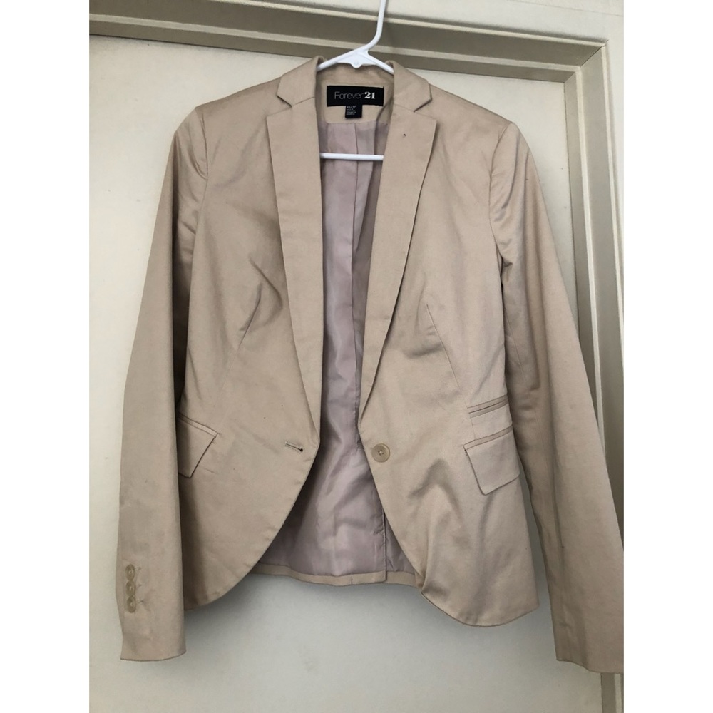 XS nude blazer
